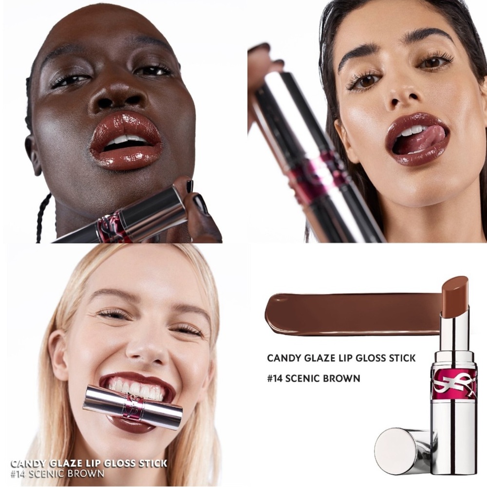 👄 YSL Loveshine Candy Glaze Lip Gloss Stick - Picture 5 of 7